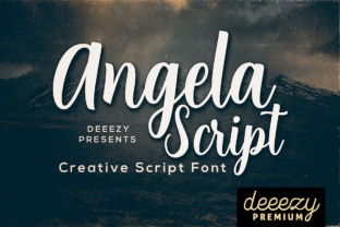 Angela: A Clean Script Typeface for Elegant Brand Identities
