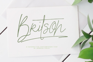 Britson Typeface Review: A Relaxed Script for Editorial Design