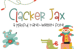 Clacker Jax: A Whimsical Handwritten Font for Small Business Branding