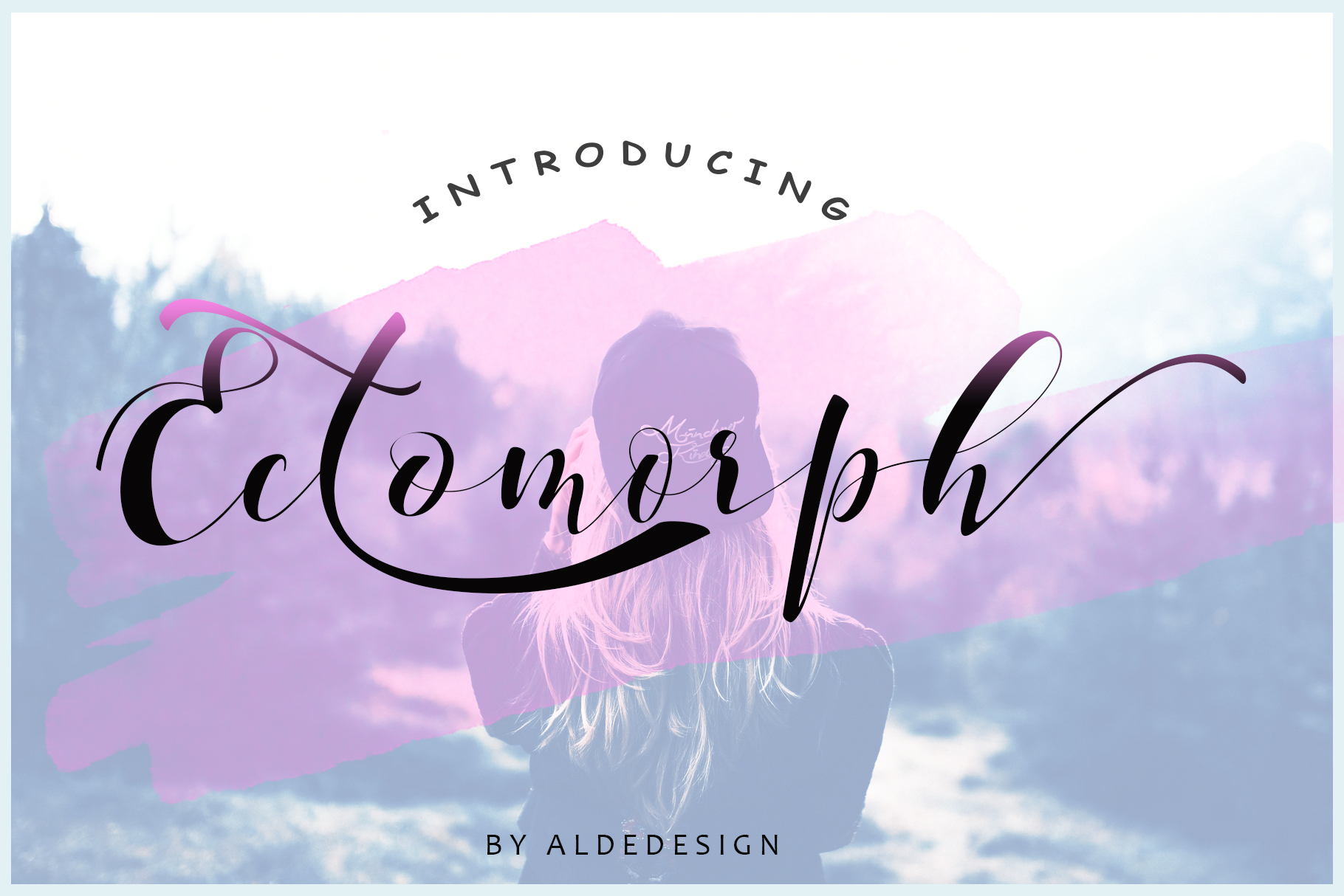 Ectomorph: A Handwritten Typeface for Modern Editorial Design