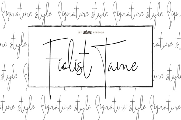 Fiolist Tame: The Handwritten Typeface for Authentic Campaign Design
