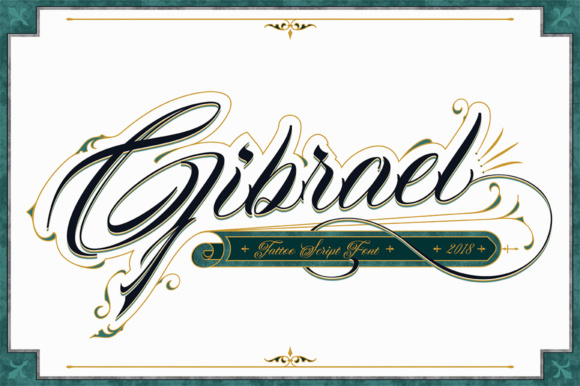 Gibrael: A Refined Script Typeface for Modern Editorial Design