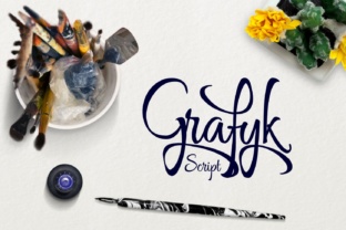Grafyk: The Modern Handwritten Typeface for Editorial Design