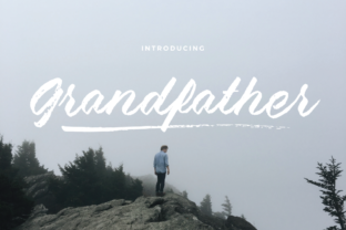 Grandfather: A Handwritten Brush Script for Authentic Brand Identity