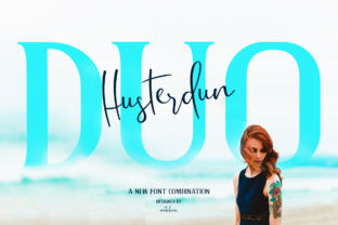 Husterdun: The Modern Typeface for Elegant Handmade Brands