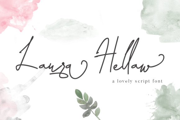 Laura Hellaw: A Modern Script Font for Editorial Elegance