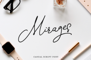 Mirages: A Script Font for Elegant Editorial Design