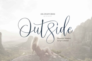 Outside: The Elegant Typeface for Polished Brand Identity