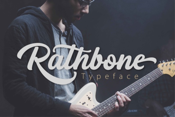 Rathbone: A Bold Script Typeface for Editorial Design