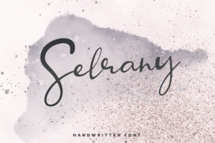 Selrany: A Fresh, Summery Script Font for Handmade Brands