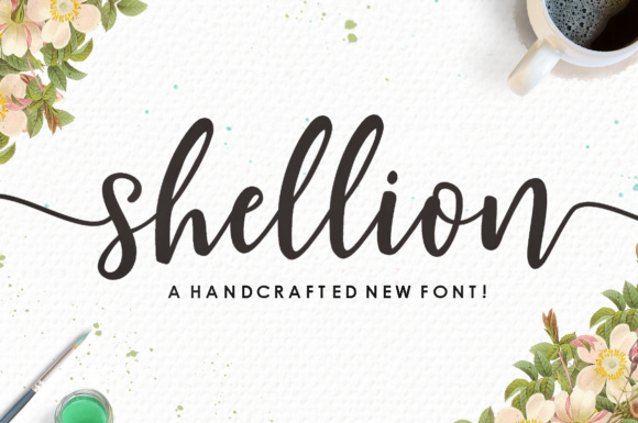 Shellion Typeface Review: Elevating Editorial Design with Handwritten Grace