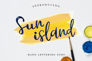 Sun Island: A Handwritten Script Font for Fresh Digital Branding